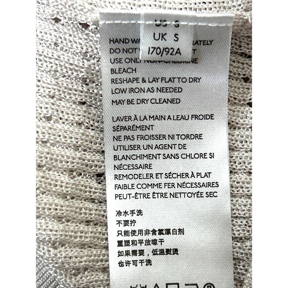 Free People Women’s Small Purple H2O Crew Pullover in Found Moon Sheer Top New - Picture 8 of 9